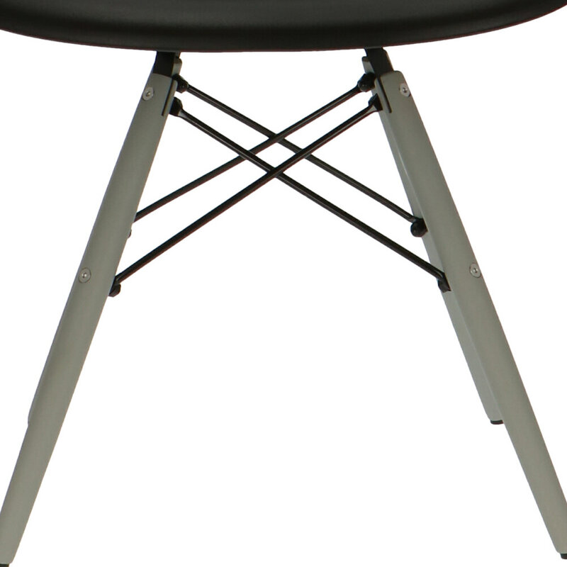 POPfurniture POP Stol DAW Grå Bas Svart