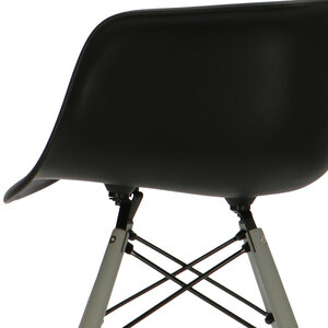 POPfurniture POP Stol DAW Grå Bas Svart