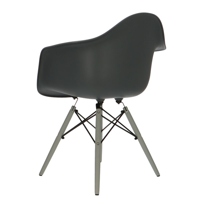 POPfurniture POP Chair DAW Grey Base Anthracite