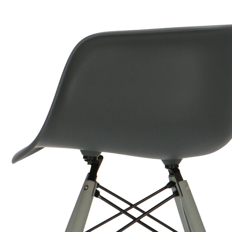 POPfurniture POP Stol DAW Grå Chassis Anthracite