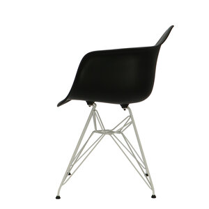 POPfurniture POP Stol DAR Vit Bas Svart