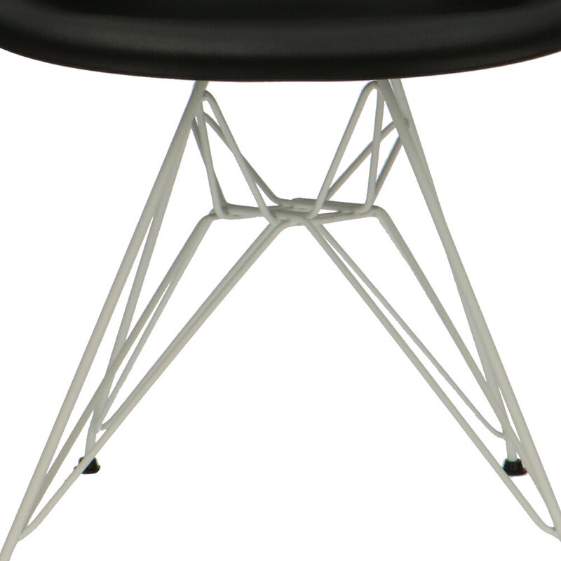 POP Chair DAR White Base Black POPfurniture POP Chair DAR White Base Black