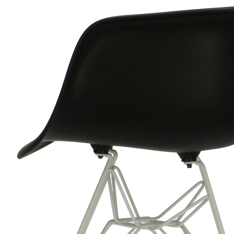 POP Chair DAR White Base Black POPfurniture POP Chair DAR White Base Black