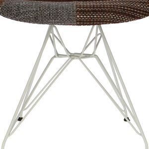 POPfurniture POP Stol DAR Vit Bas Patchwork