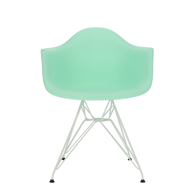 POPfurniture POP Chair DAR White Base Mint Green