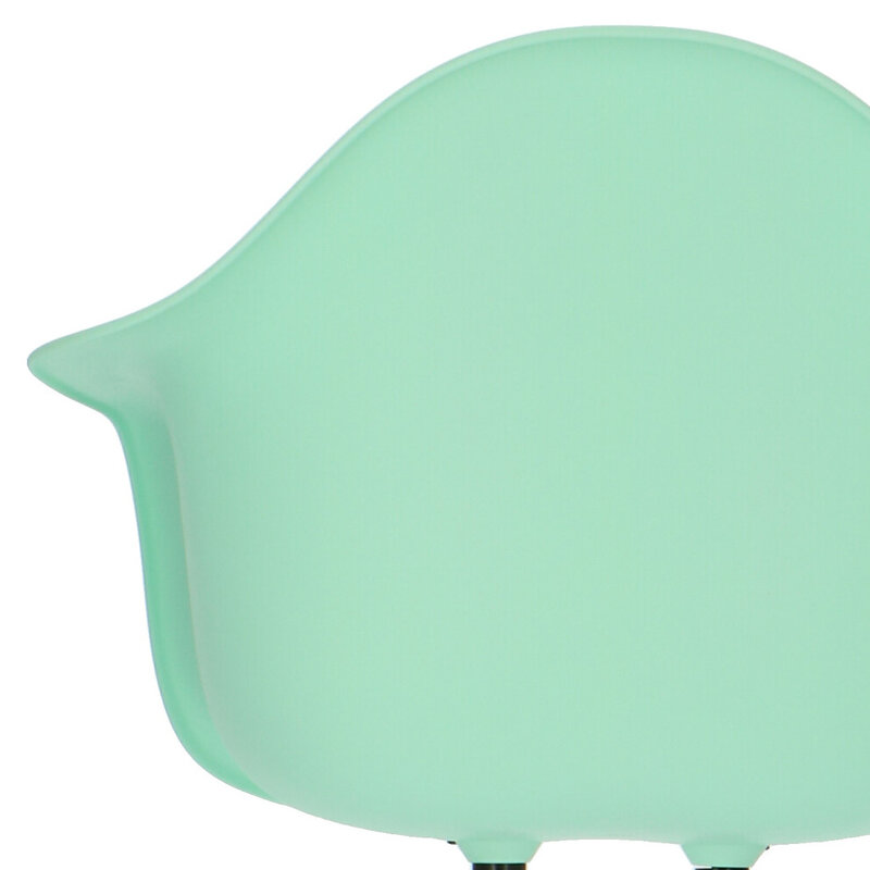 POPfurniture POP Stuhl DAR Weißes Untergestell Minzgrün