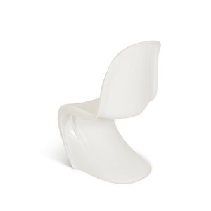 POPfurniture Panton Chair Weiß glänzend