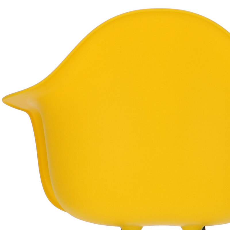 POPfurniture POP Stol DAW Grå Bas Gul