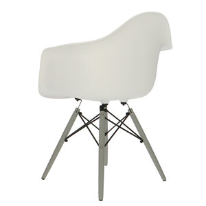 POP Chair DAW Grey Base White POPfurniture POP Chair DAW Grey Base White