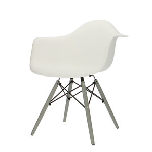 POP Stol DAW Grå Bas Vit POPfurniture POP Stol DAW Grå Bas Vit