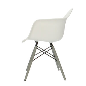 POPfurniture POP Stuhl DAW Graues Untergestell Weiß