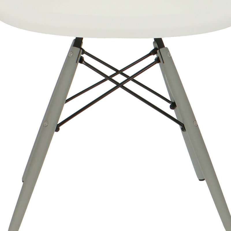 POP Stol DAW Grå Bas Vit POPfurniture POP Stol DAW Grå Bas Vit