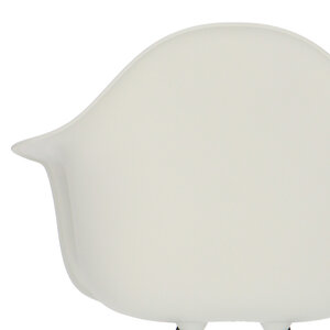 POP Chair DAW Grey Base White POPfurniture POP Chair DAW Grey Base White