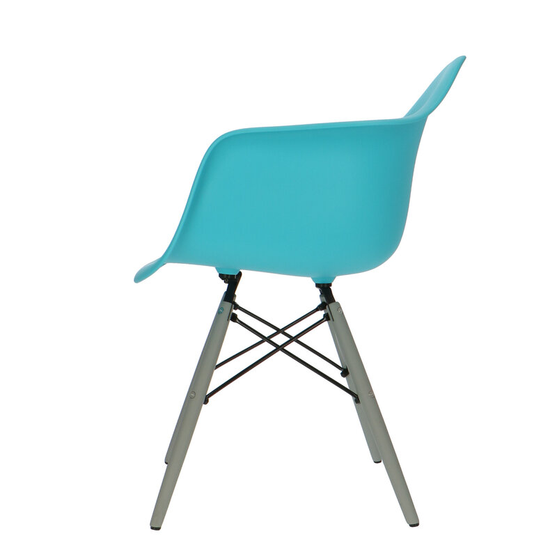 POP Chair DAW Grey Base Turquoise POPfurniture POP Chair DAW Grey Base Turquoise