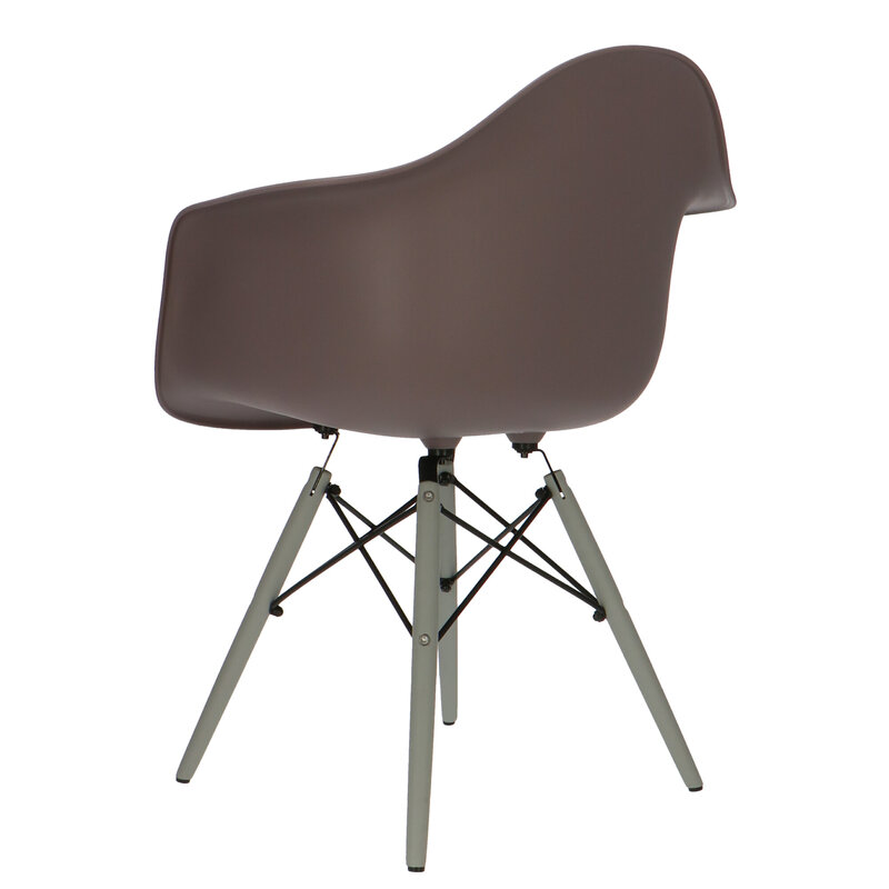 POP Chair DAW Grey Base Taupe POPfurniture POP Chair DAW Grey Base Taupe