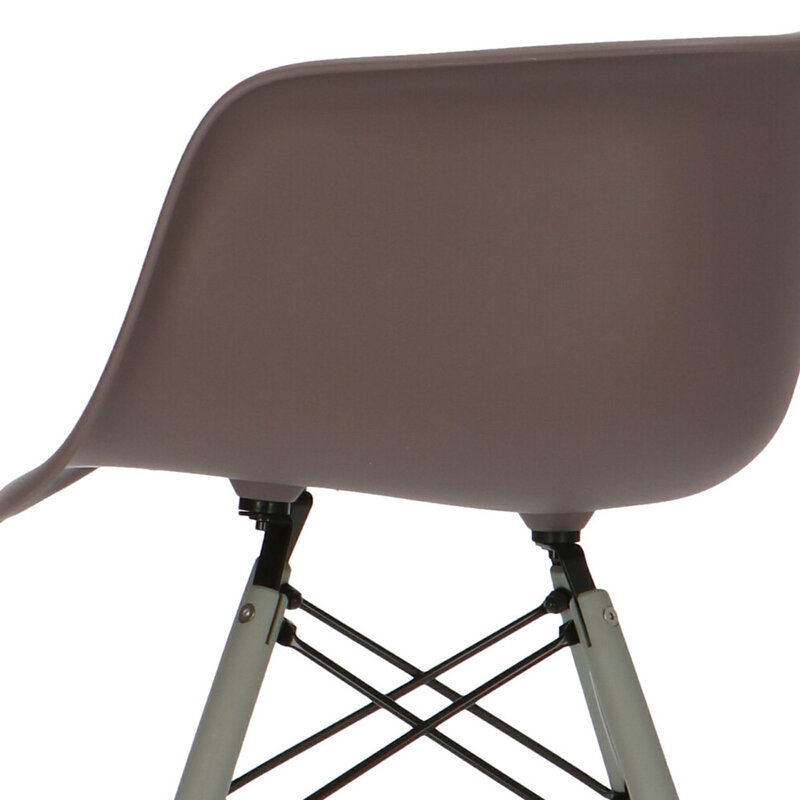 POP Chair DAW Grey Base Taupe POPfurniture POP Chair DAW Grey Base Taupe