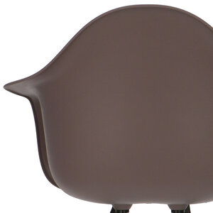 POP Chair DAW Grey Base Taupe POPfurniture POP Chair DAW Grey Base Taupe