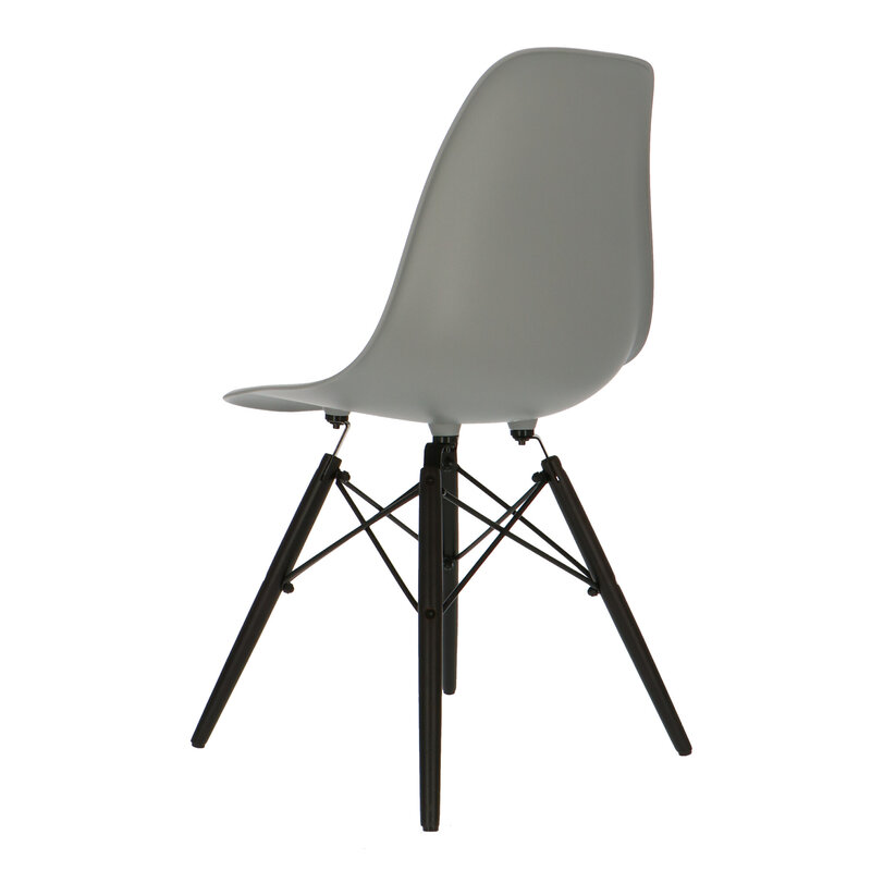 POPfurniture POP Chair DSW Dark Base Grey