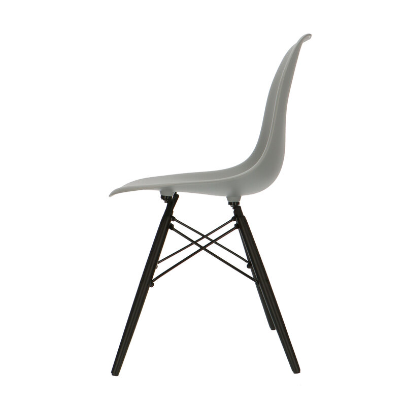 POPfurniture POP Chair DSW Dark Base Grey