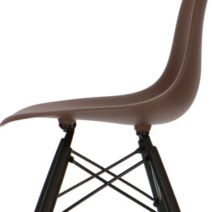POP Chair DSW Dark Base Brown POPfurniture POP Chair DSW Dark Base Brown