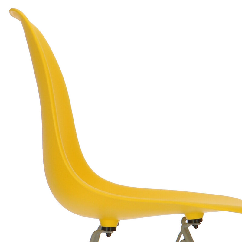 POP Chair DSR Grey Base Yellow POPfurniture POP Chair DSR Grey Base Yellow