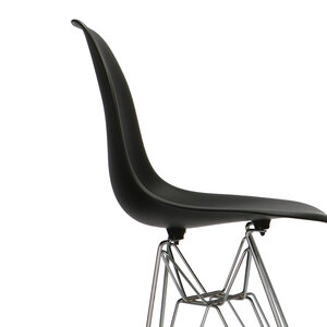 POPfurniture POP DSR Tabouret De Bar Noir