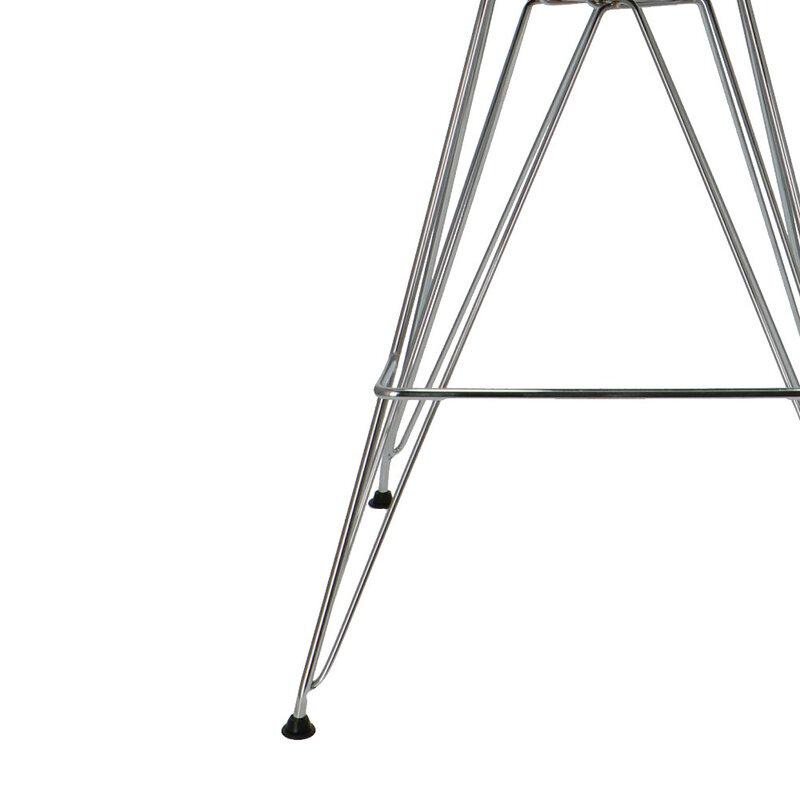 POPfurniture POP DSR Bar Stool Black