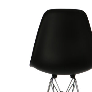 POPfurniture POP DSR Tabouret De Bar Noir