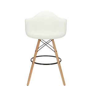 POPfurniture POP DAW Tabouret De Bar Blanc