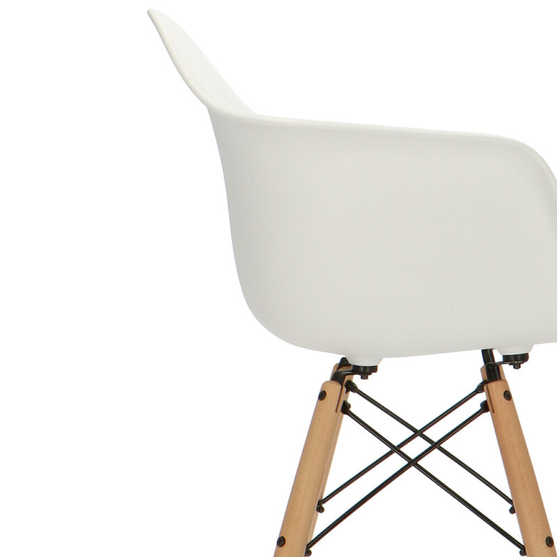 POPfurniture POP DAW Tabouret De Bar Blanc