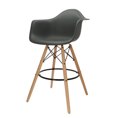 POP DAW Bar Stool Anthracite