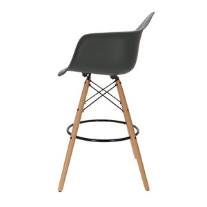 POPfurniture POP DAW Tabouret De Bar Anthracite