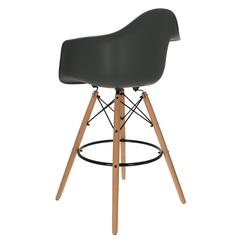 POPfurniture POP DAW Tabouret De Bar Anthracite