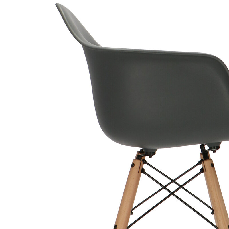 POPfurniture POP DAW Tabouret De Bar Anthracite