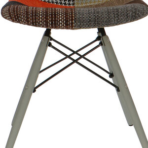 POP Stol DSW Grå Bas Patchwork POPfurniture POP Stol DSW Grå Bas Patchwork