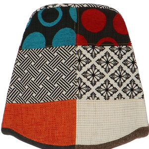 POPfurniture POP Chair DSW Grey Base Patchwork