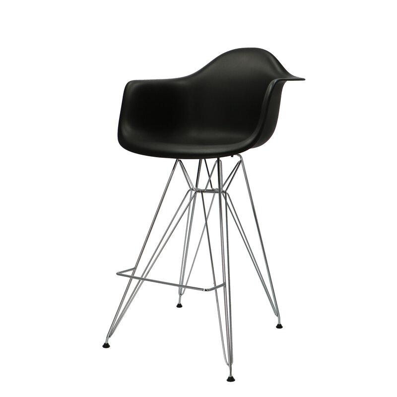 POPfurniture POP DAR Barstol Sort