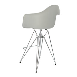 POPfurniture POP DAR Bar Stool White