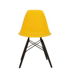 POPfurniture POP Stol DSW Mørkt Chassis Gul