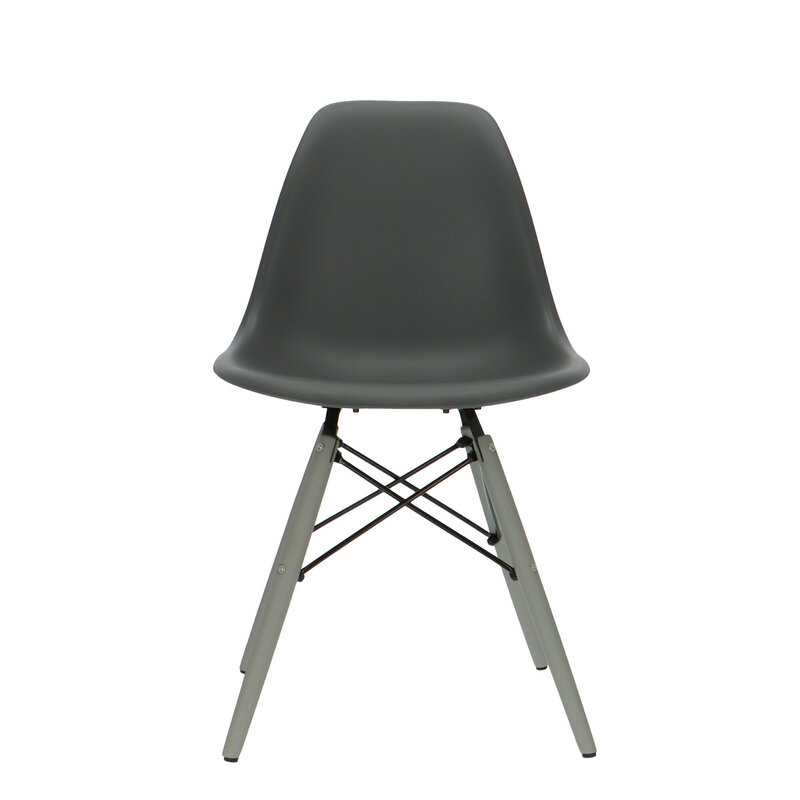 POPfurniture POP Stuhl DSW Graues Untergestell Anthrazit