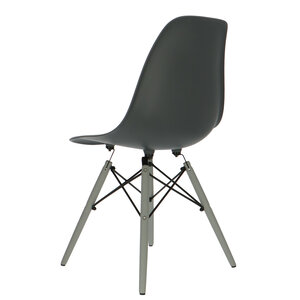 POPfurniture POP Stuhl DSW Graues Untergestell Anthrazit