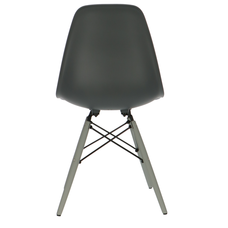 POPfurniture Pop Stol DSW DSW GrŒ Chassis Anthracite