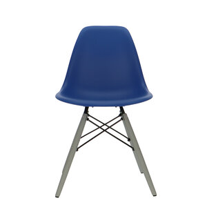 POPfurniture POP Chair DSW Grey Base Dark Blue