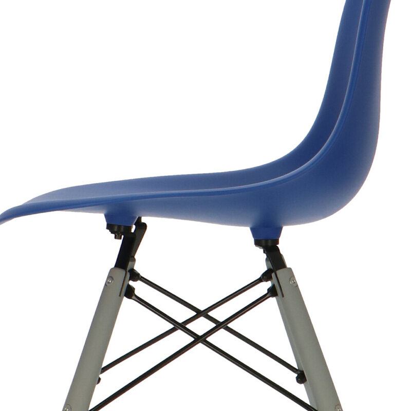 POPfurniture POP Stol DSW GrŒ Bas MšrkblŒ