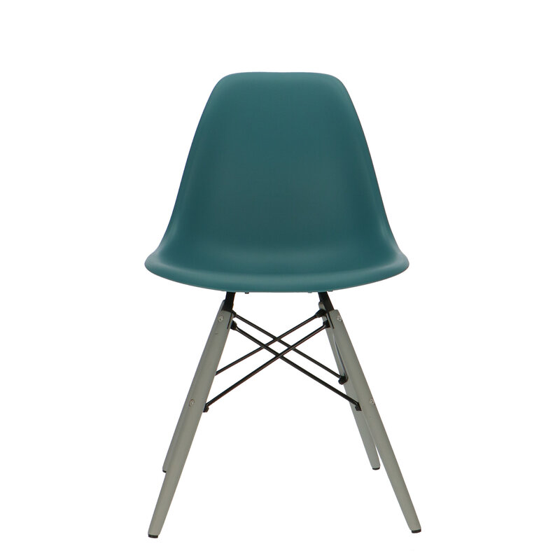 POPfurniture Pop Stol DSW DSW GrŒ Chassis BenzinblŒ