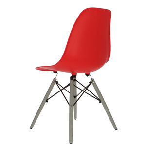 POPfurniture Pop Stol DSW DSW GrŒ Chassis R¿d