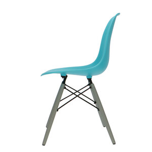 POPfurniture Pop Stol DSW DSW GrŒ Chassis Turkis