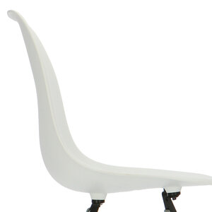 POPfurniture POP Stuhl DSW Graues Untergestell Wei§