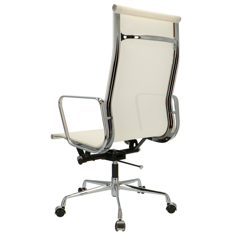 POPfurniture POP Kontorsstol EA 119 Vit Mesh