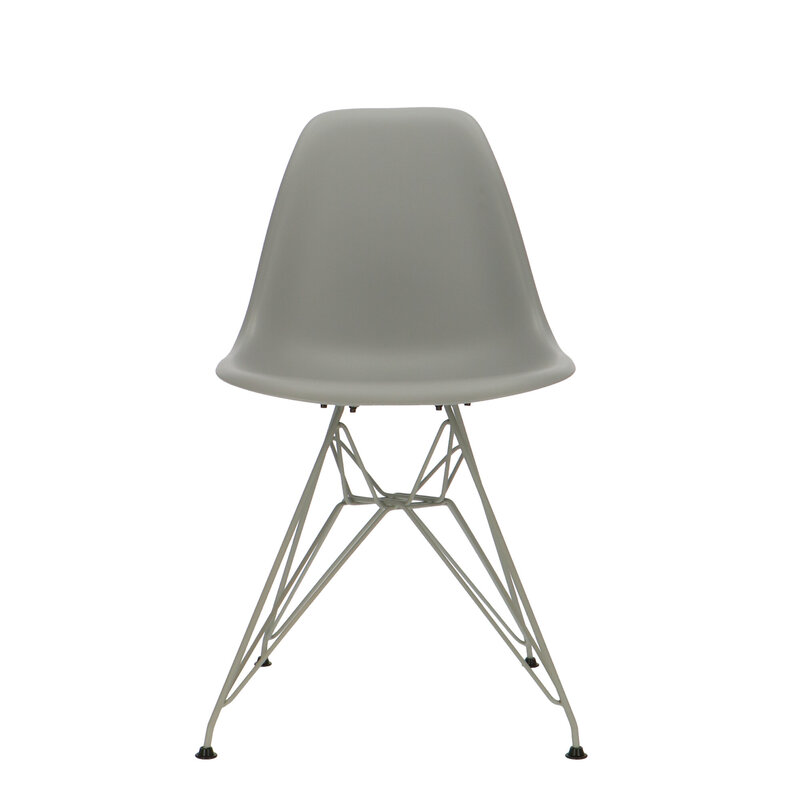 POPfurniture POP Stuhl DSR Graues Untergestell Grau